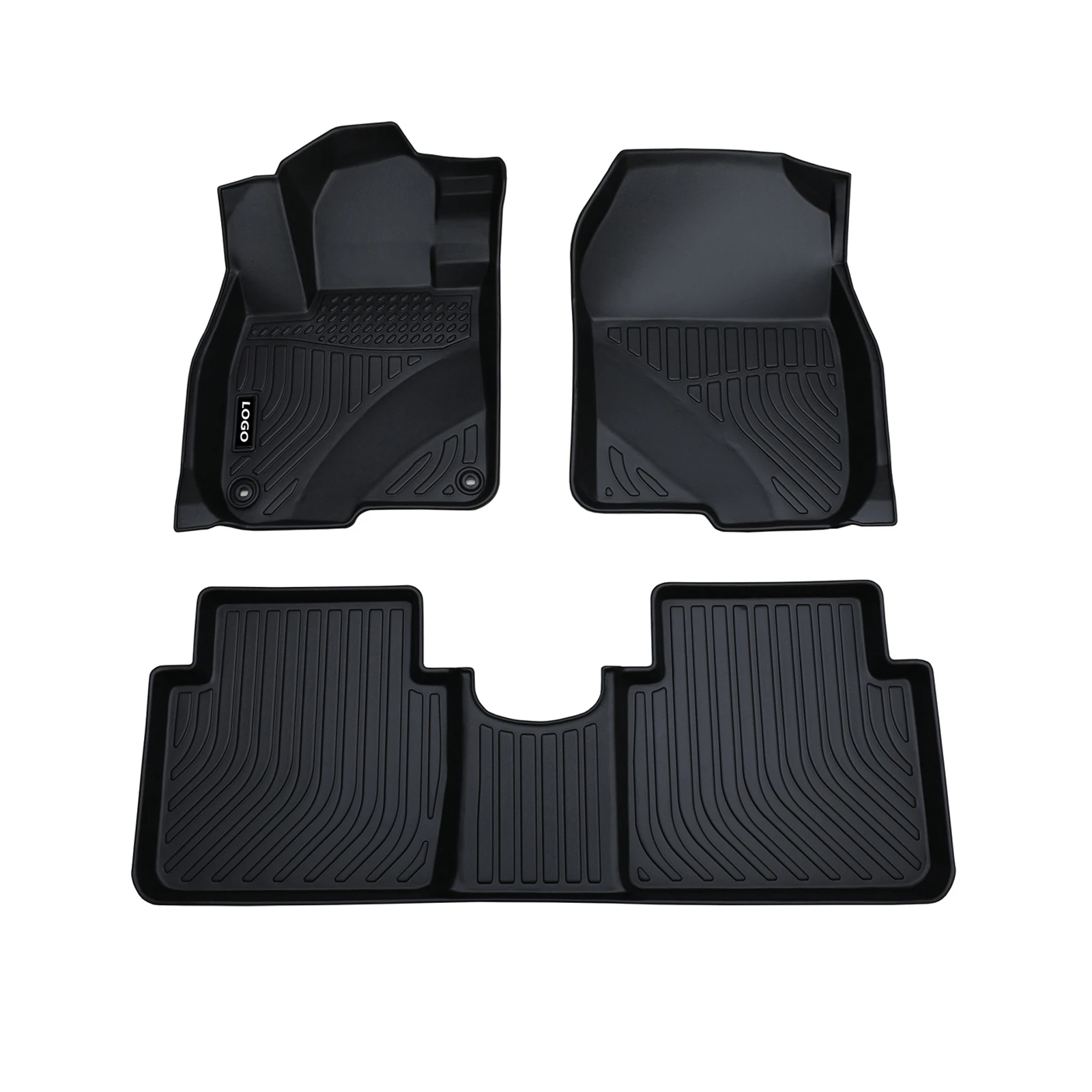 Car Floor Rubber Mats For Audi A3 A4 S3 S4 A5 S5 Women Carpet Rugs Pads Full Set Interior Details Auto Accessories