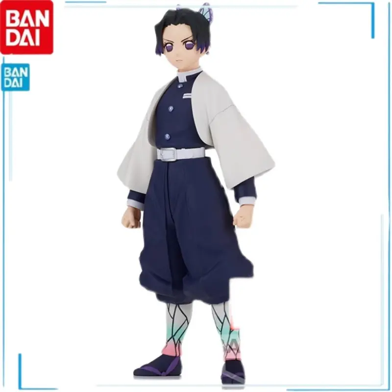 

Brand New Genuine Bandai Japanese Anime Demon Slayer Kochou Shinobu PVC Action Figure Desktop Decoration Kids Brinquedos