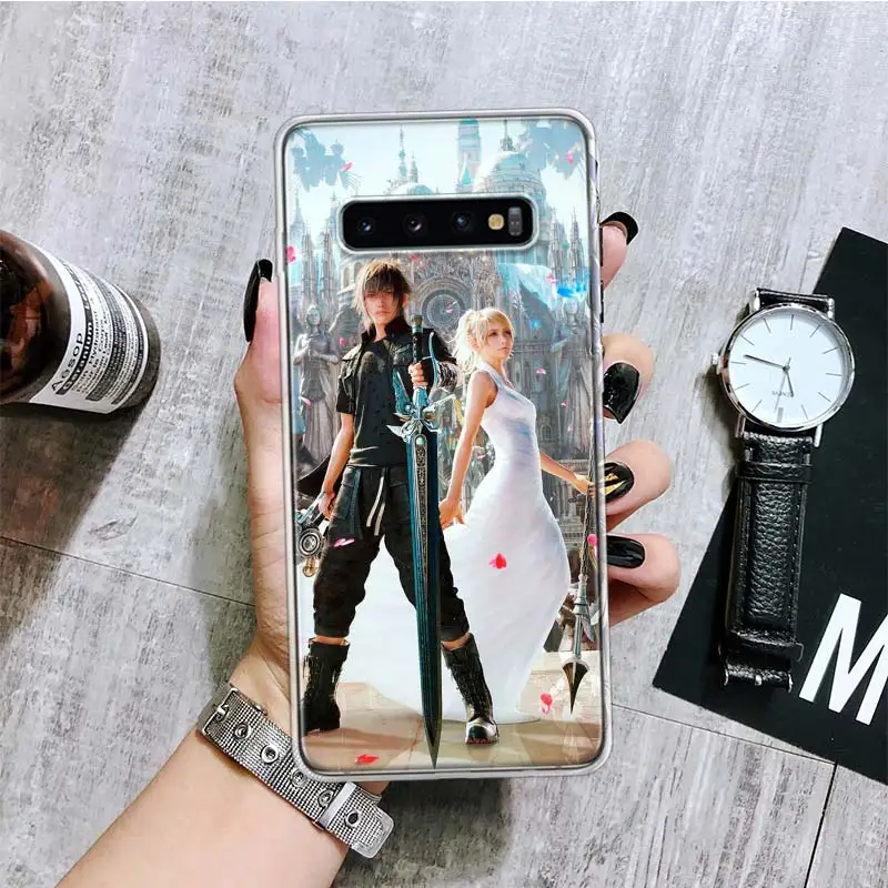 Фото Чехол для телефона Final Fantasy VII для Samsung Galaxy S26 S25 Edge S24 S23 FE S22 Ultra S21 Plus S20 + Fundas Cover Coque Galaxy S25 S №2
