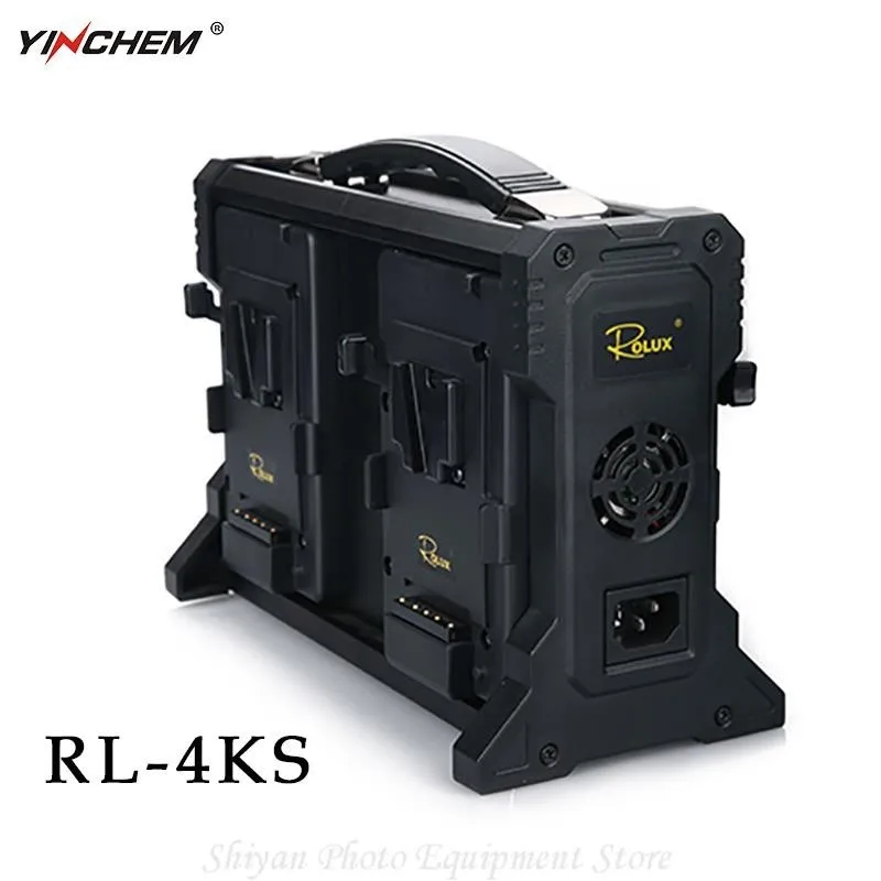 

YinChem ROLUX RL-4KS Battery Power Charger 4-Channel Charger International Standard Safe and Reliable