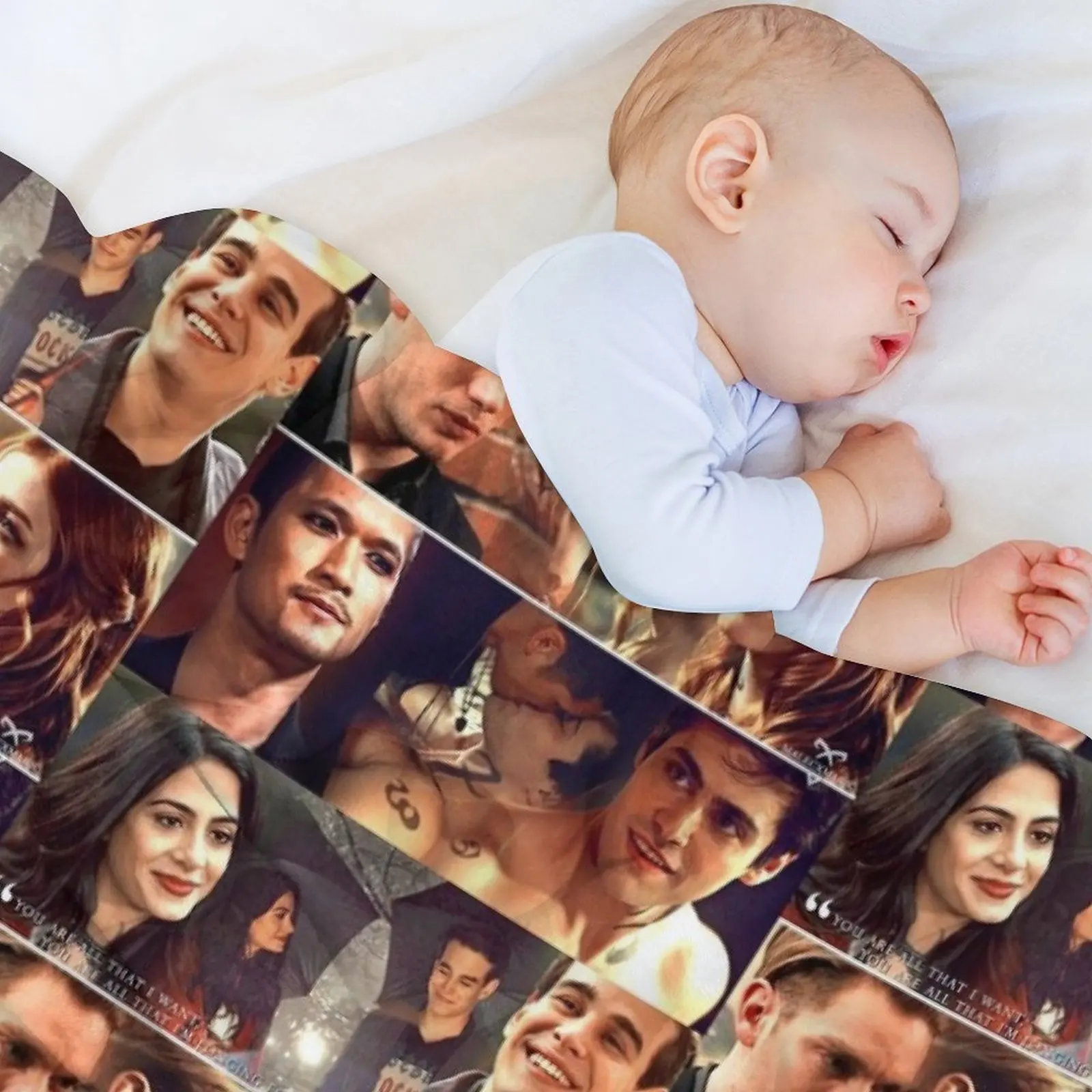 Clace Malec Sizzy Фланелевое покрывало для сна