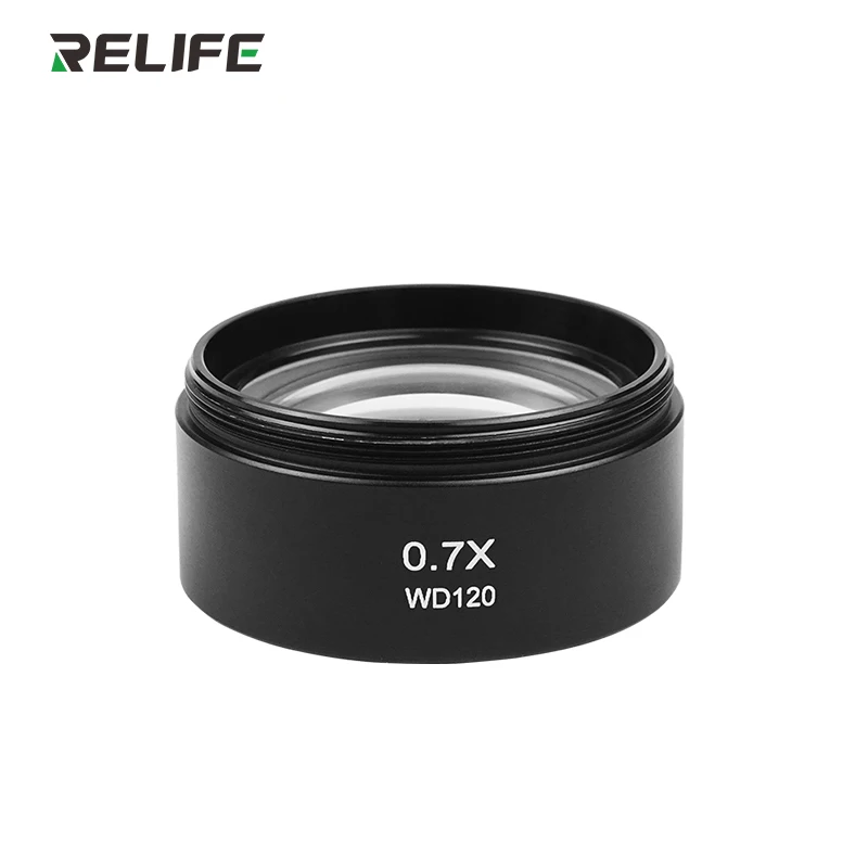 RELIFE M-21 M-22 0,5X 0,7X вспомогательный объектив для зум-стереомикроскопа с резьбой 48 мм для тринокулярного микроскопа (art.: 3920bee8adede) - 3920bee8adede