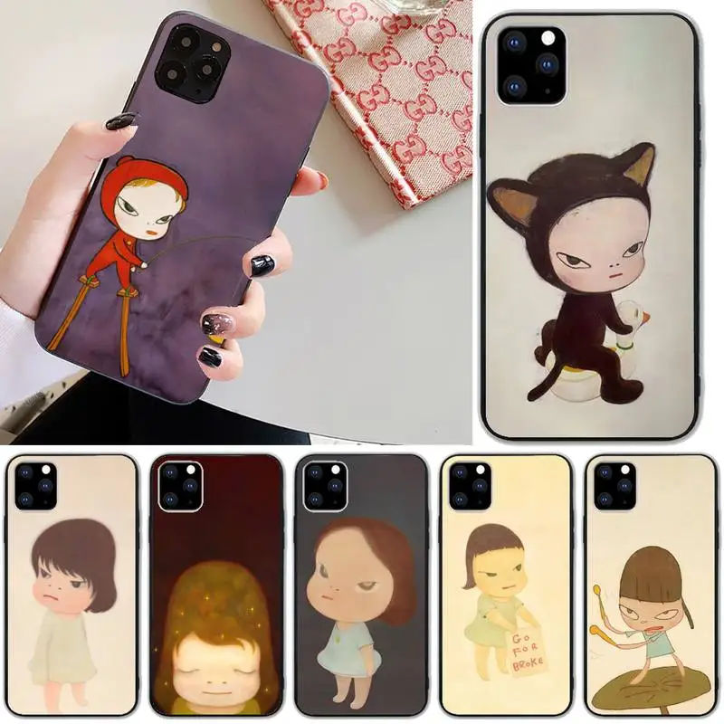 

Yoshitomo Nara Phone Case For Iphone 11 12 13 Pro Max 5s 6s 7 8 Plus X Xr Xs Max Se 2020 13 Mini Case Cover