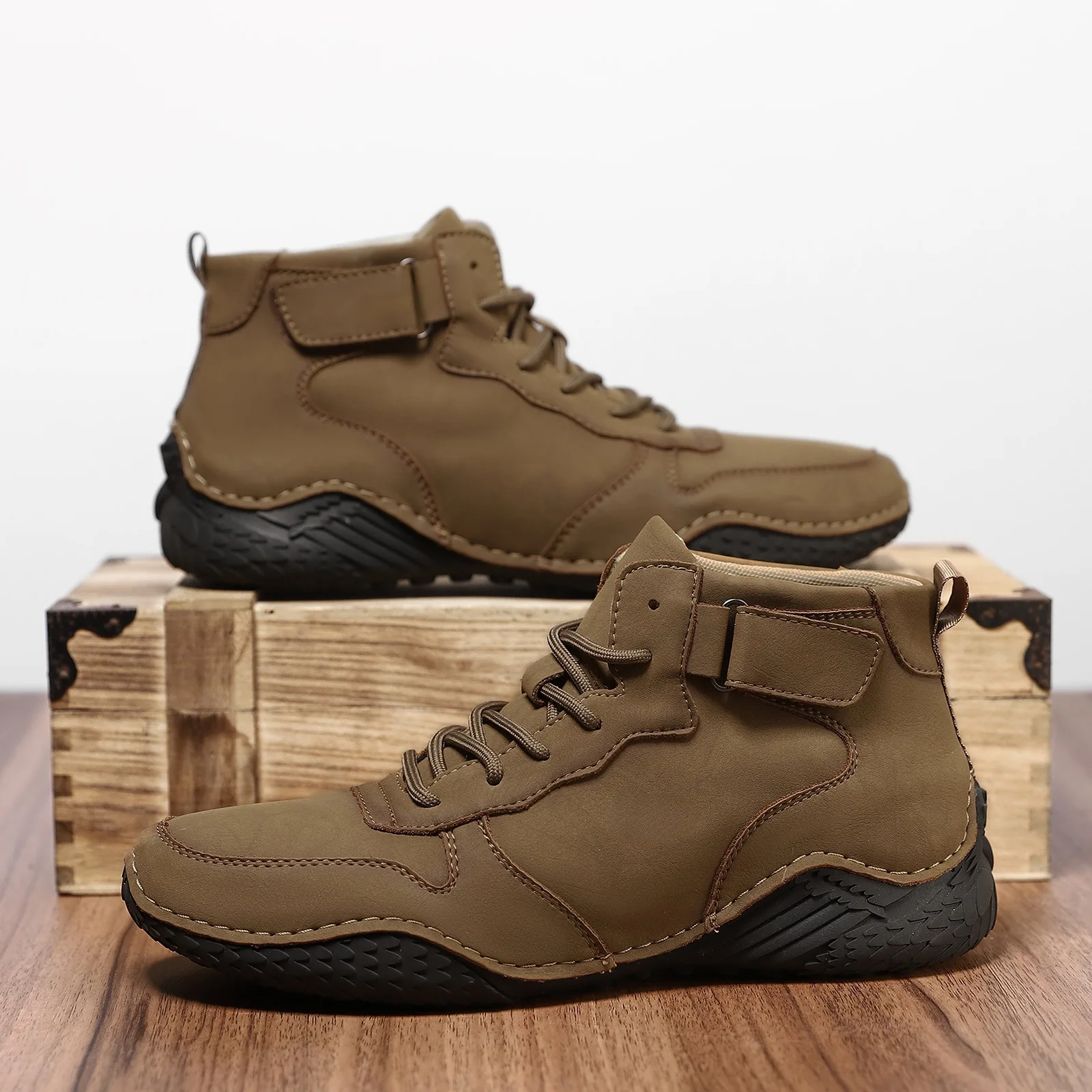 Мужские повседневные кроссовки кожаная обувь роскошная брендовая спортивная