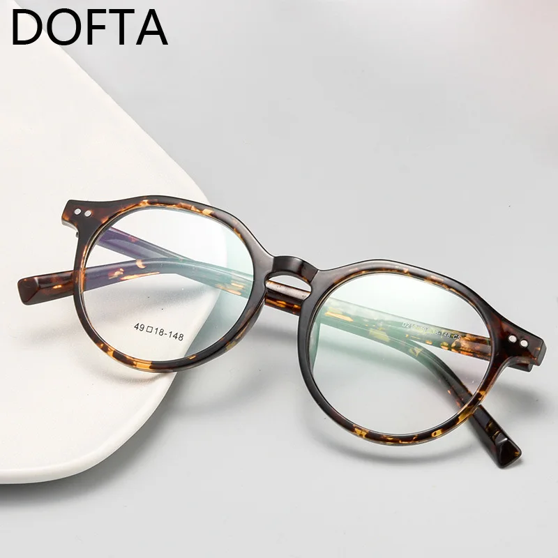 DOFTA винтажная круглая оптическая оправа для очков близорукости женская TR 90 по
