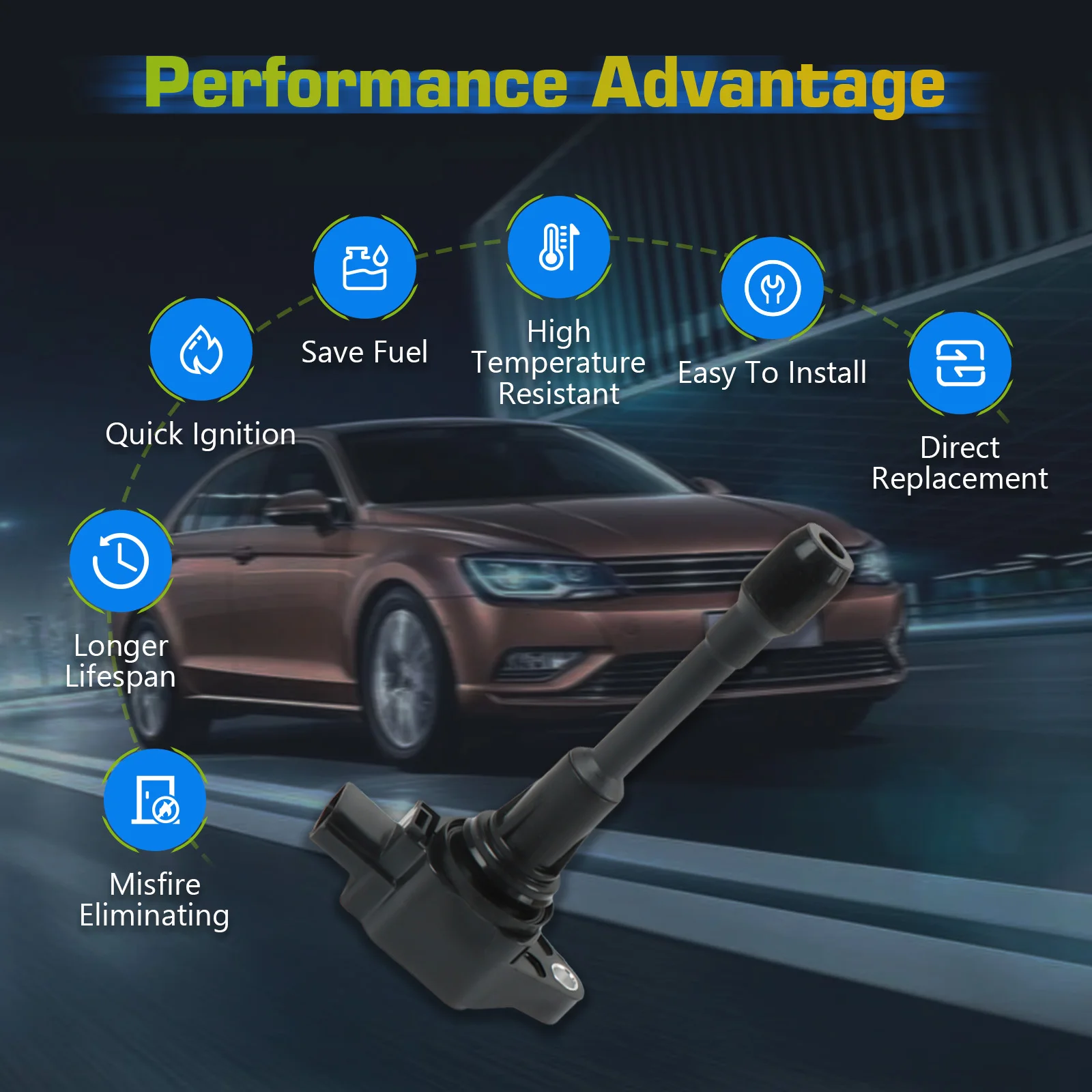 4 шт. катушка зажигания + двойных иридиевых свечи для Nissan Altima Cube Rogue Infiniti FX50 uf549