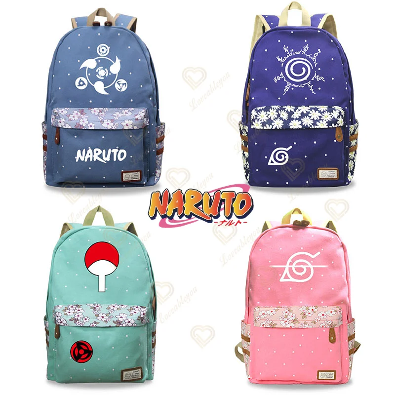 

Рюкзак Naruto для учеников, школьный ранец розового цвета, школьный портфель темно-синего цвета для мальчиков и девочек-подростков