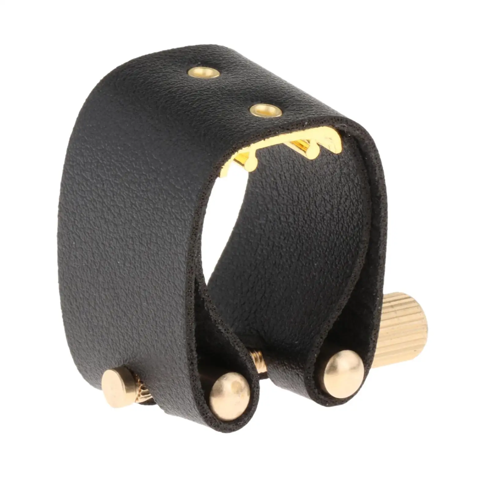 

Saxophone Mouthpiece Ligature Clip Fastener Mouthpiece PU for Intermediates