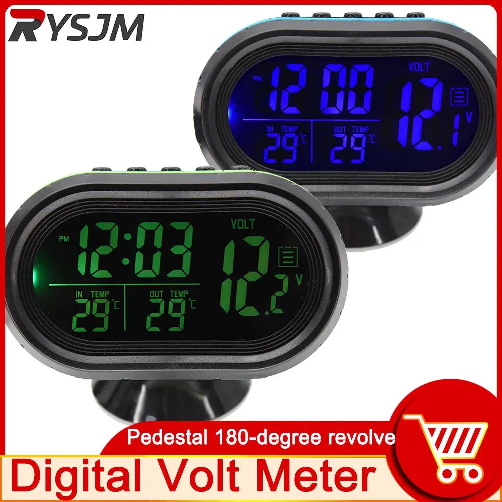 Автомобильные Часы С Вольтметром Купить