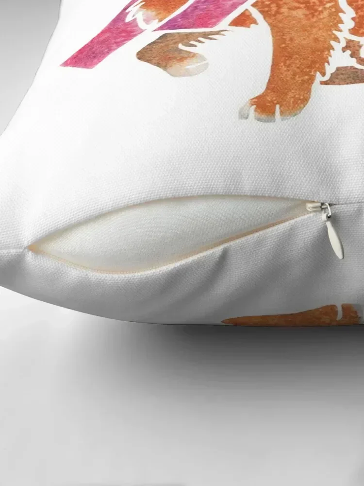 Декоративная подушка Toller акварельный принт полиэстер