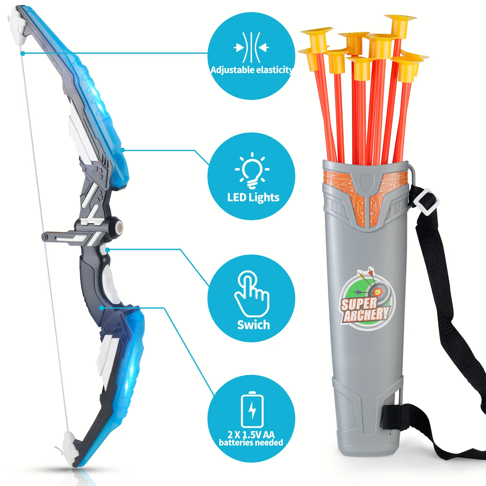 Набор из 2 предметов для детской стрельбы лука