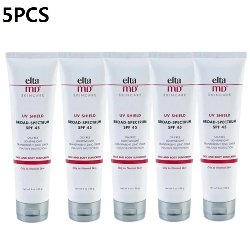 

5PCS EltaMD UV Sunscreen SPF45 Eltamd Makeup Facial Shields Primer Skin Care Broad-Spectrum SPF 45 Anti Oxidant Prevent Sunburn