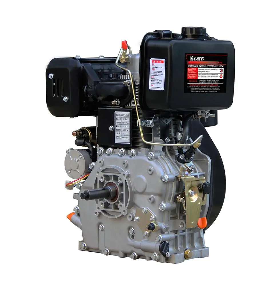 муниципаarns Новый разработанный двигатель 198FD с воздушным охлаждением die-sel 15 h·p