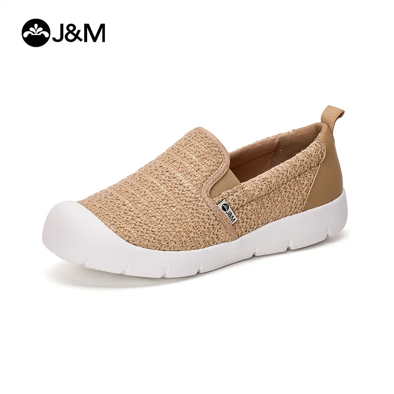 Кроссовки J &amp M женские прогулочные сетчатые дышащие лоферы без шнуровки