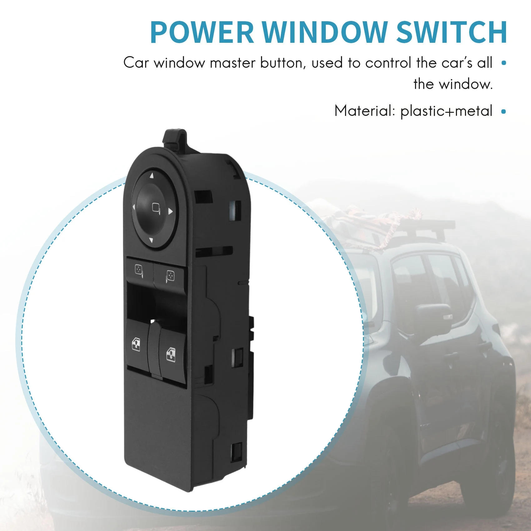 Электрический переключатель передней левой стороны водителя кнопка окна