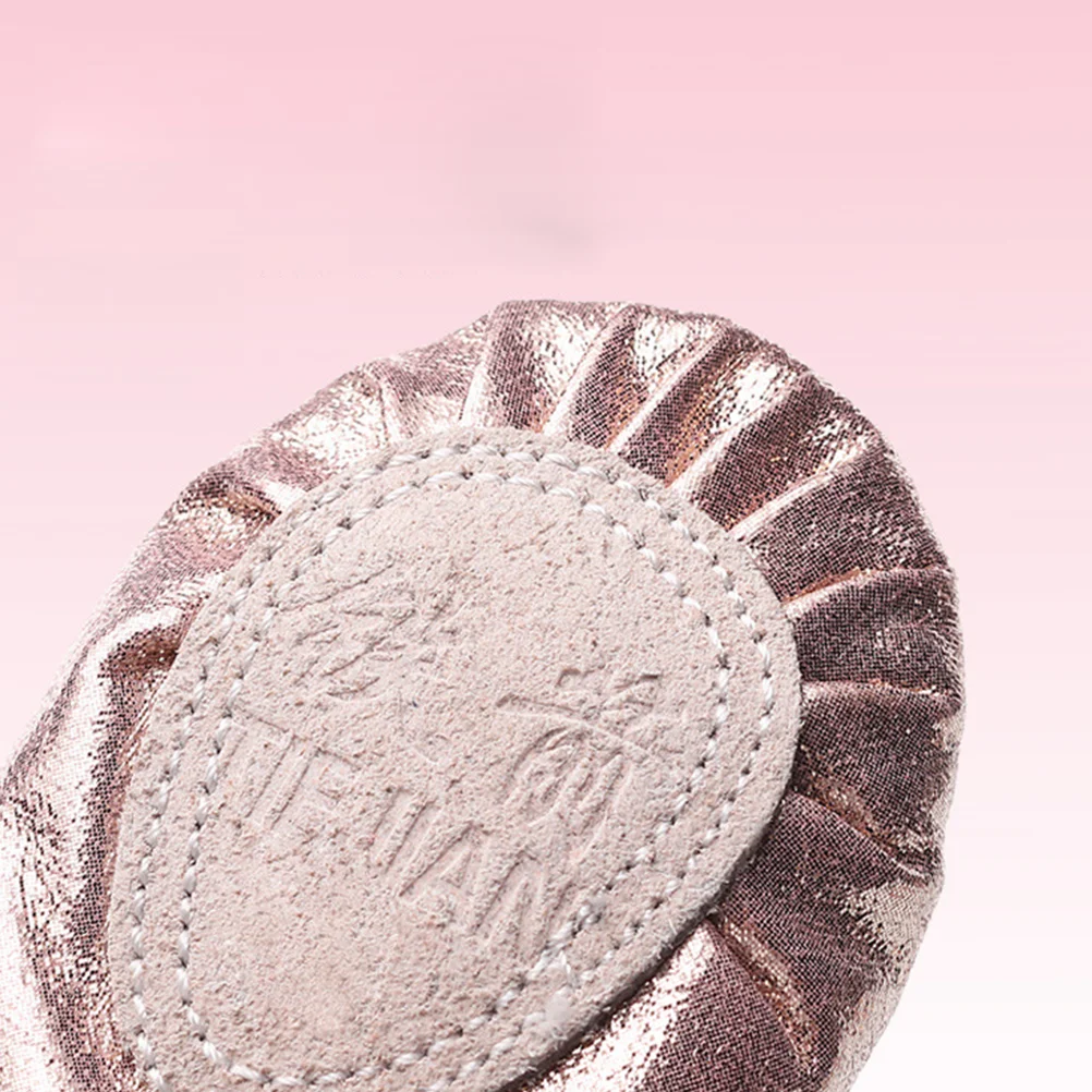 

Dance Shoes PU Ballet Shoes Cross Elastic Band Shoes for Kids Performance Size 23 ( )