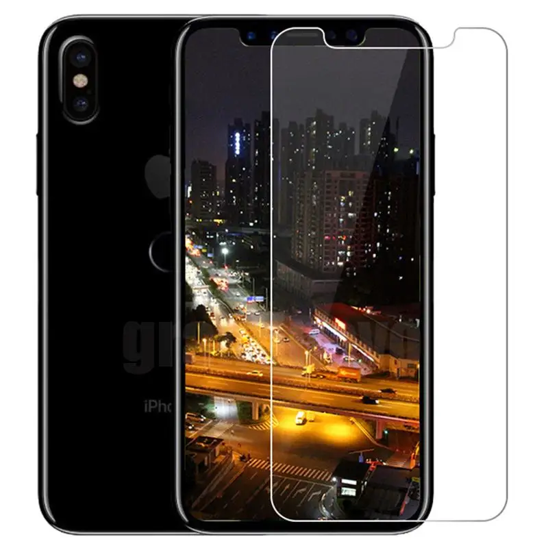 

Tempered Glass 9H Screen Protector for iPhone 13 Pro Max Premium Explosion Tough Shield Film Guard Cover For 12 Mini 11 XS XR