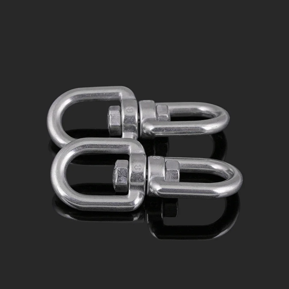 1 шт. M3 M4 M5 M6 M8 M10 M14 M16 M20 304 Нержавеющая сталь вращающаяся на 360 градусов 8-образная