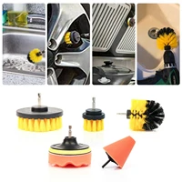 power scrubber drill brush set tool kit cleaner spin tub shower tile grout wall 5pcs for for tile bathroom kitchen round plastic