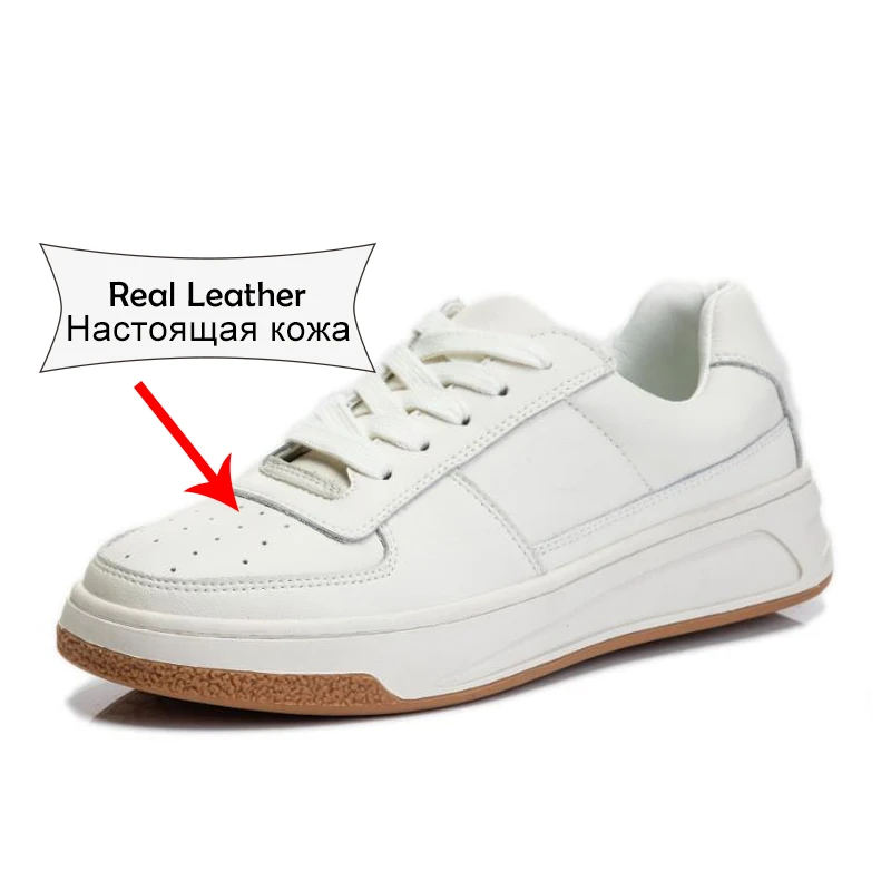 2022 Ins Women Sneakers Real Leather Fashion Flats Shoes Woman Cross Strap Casual Daily Spring Lady Footwear Size 35-40