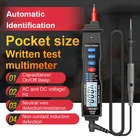 Цифровой мультиметр A3003 тестер в виде ручки 4000 отсчетов с бесконтактным измерением напряжения постоянного и переменного тока тестер емкости