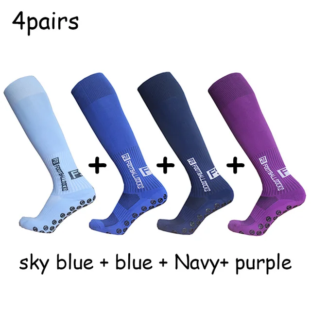 Long FS Football Socks Non-slip Silicone Sole Compression and Breathable Professional Football Socks 5