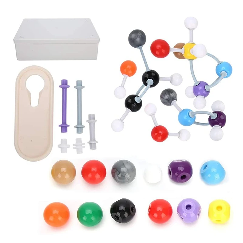 

445Pcs Molecular Model Kit Electron Orbital Model Chemistry Aid Tool for Teachers Students Scientists Chemistry Lesson