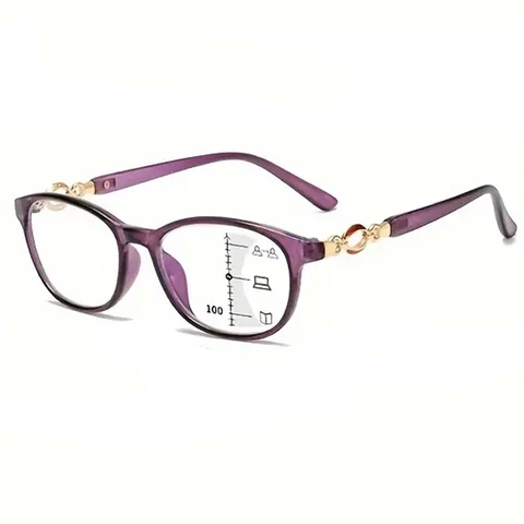 Ультратонкие многофокальные очки для чтения из поликарбоната, модные прогрессивные антибликовые деловые очки TR90, очки с защитой от усталости