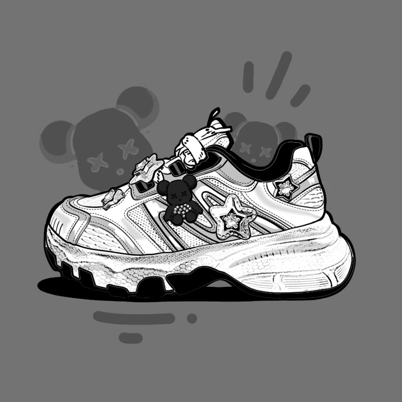 Amy and Michael оригинальные дизайнерские женские массивные повседневные спортивные