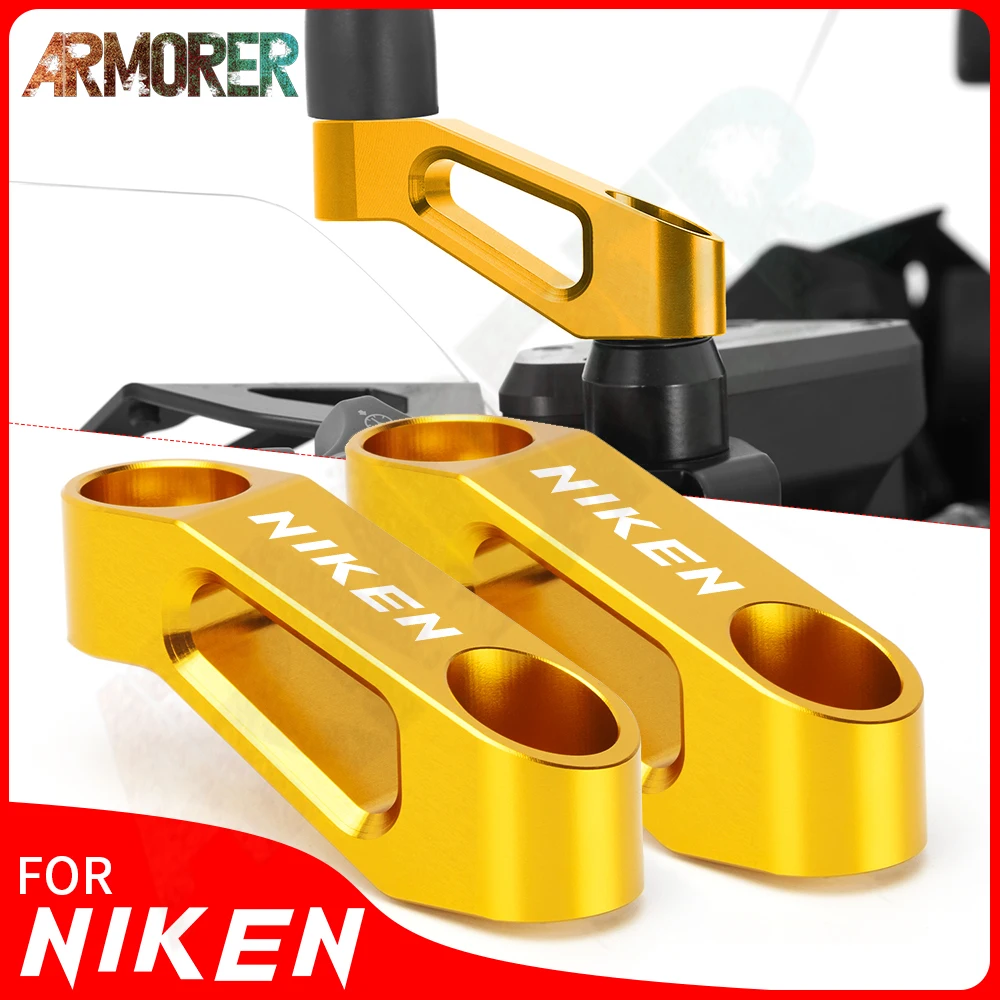 

For YAMAHA NIKEN GT NIKEM 850 GT 850GT Rearview Mirrors Extension Riser Extend Adapter Motorcycle Accessories