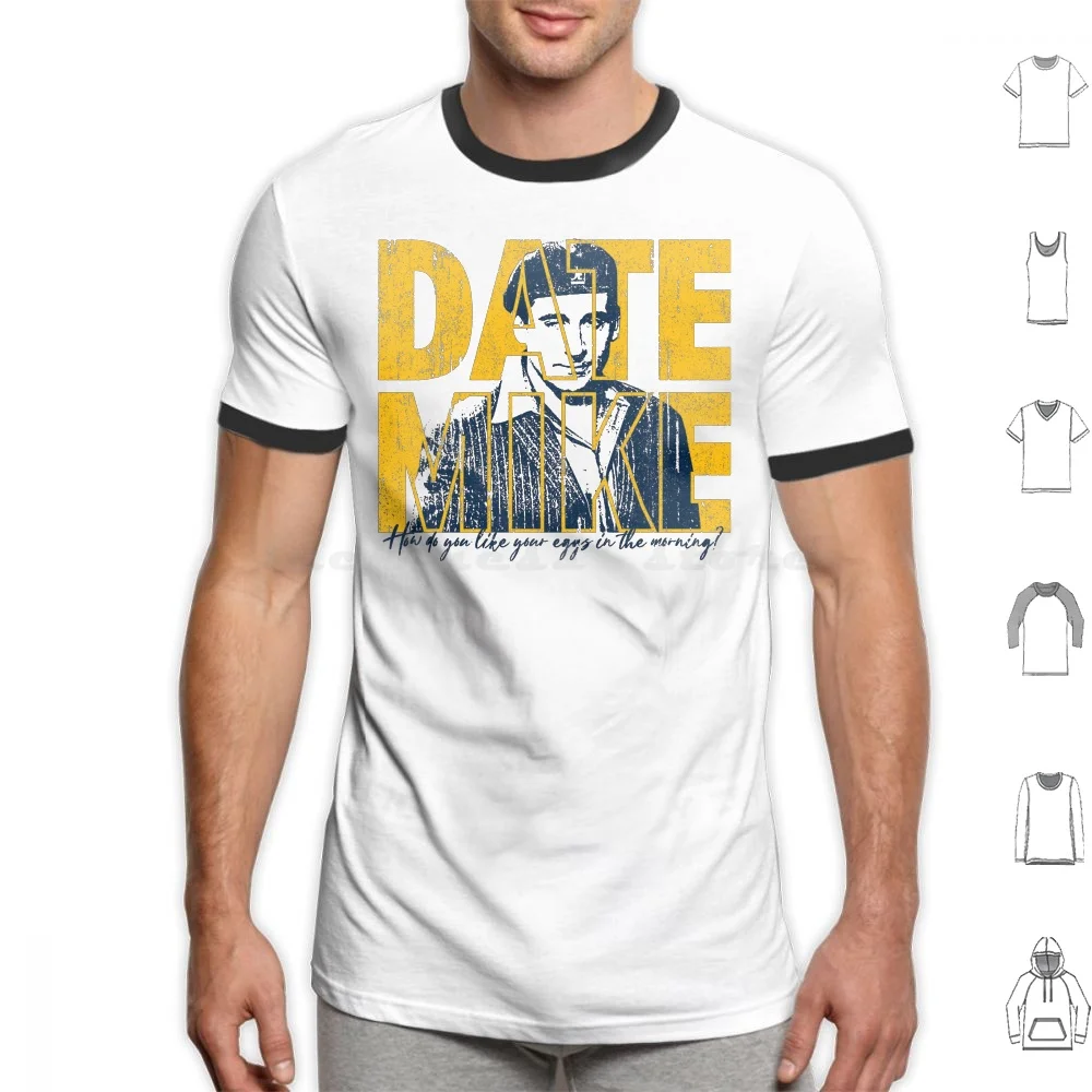 

Футболка с изображением даты майка (вариант) большого размера, 100% хлопок, Офисная футболка Dwight Schrute, Джим хэлперт, Пэм пчелли, Стив кейрелл, Ма...