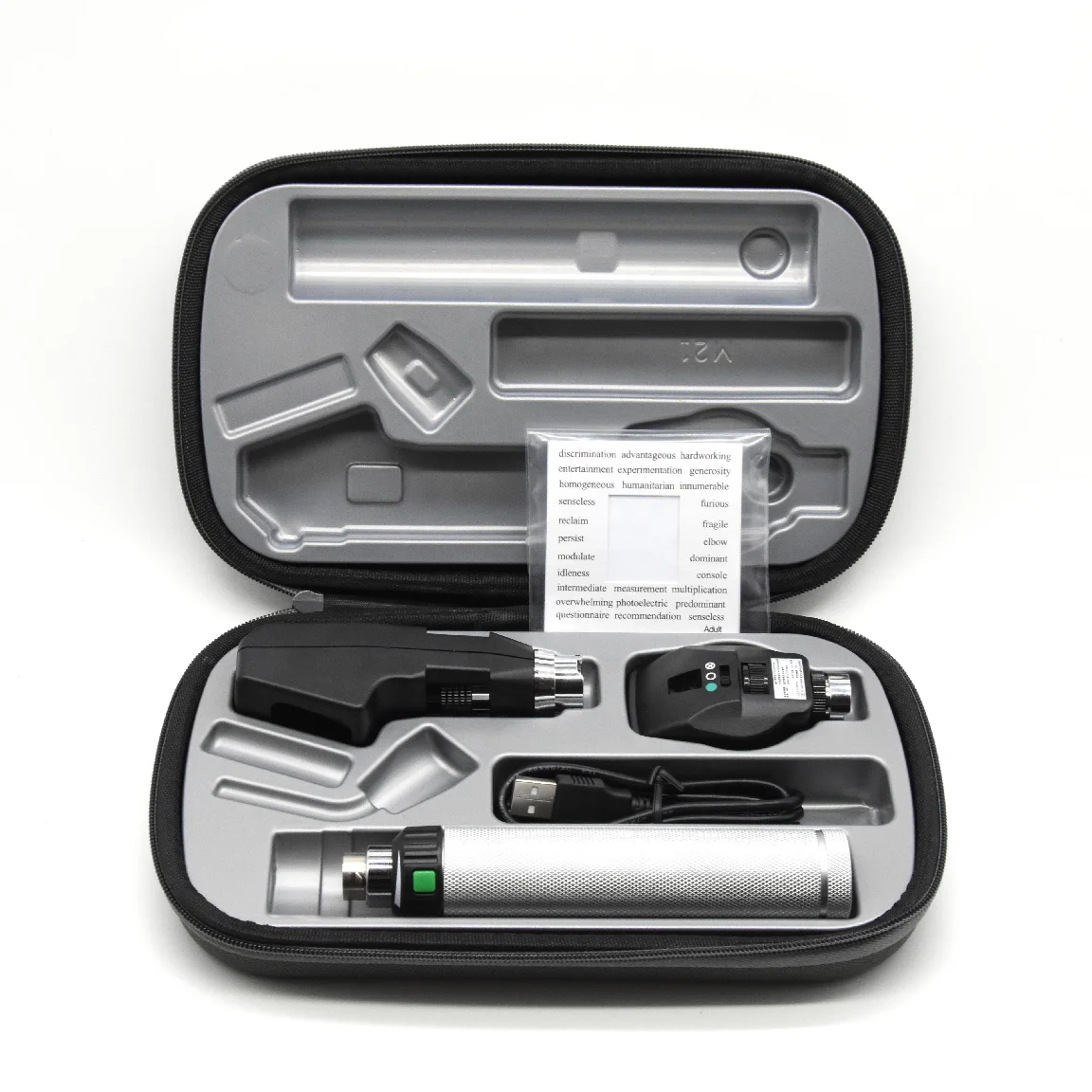 

China Supplier Ophthalmic Instrument Optical Retinoscope Optometry Rechargeable Ophthalmoscope Set