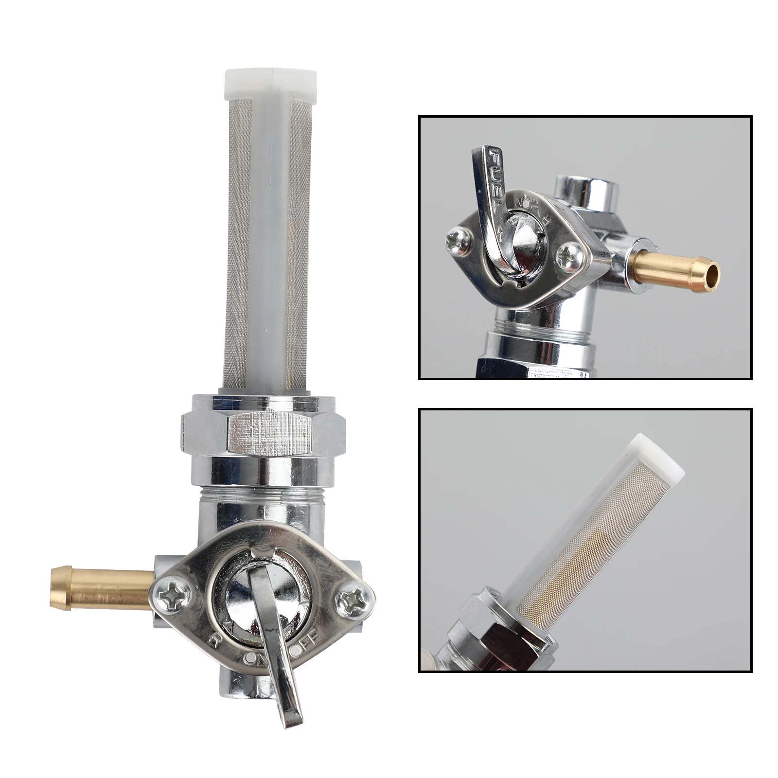 

Топливный клапан Topteng, Левый клапан для Sportster Big Twin 1975-Up 13/16 дюйма, аксессуары для мотоциклов