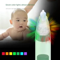 rechargeable electric nasal aspirator adjustable suction with music baby snot sucker snot sucking blackheads clean the nose