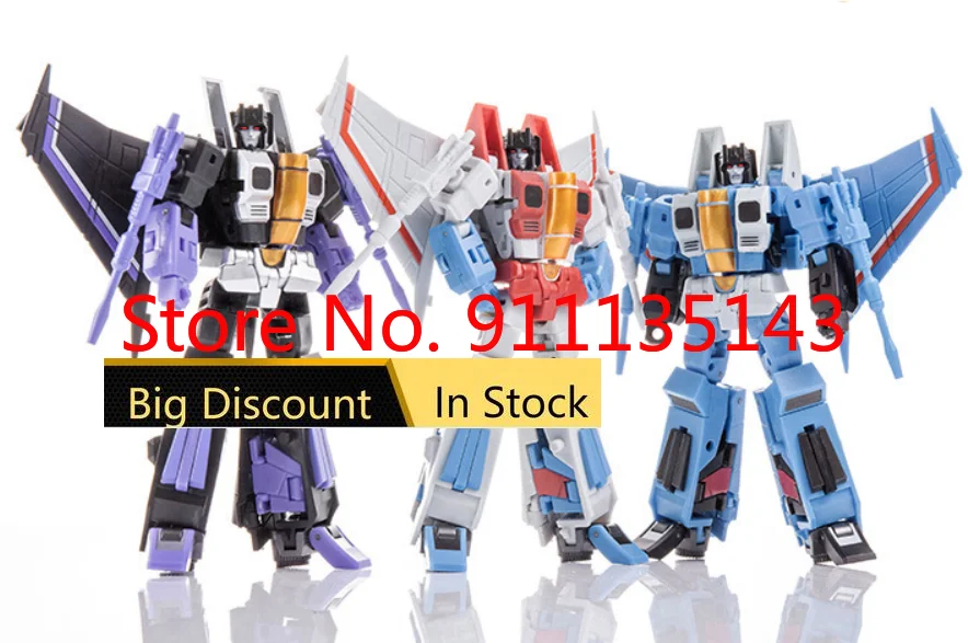 Оригинальные игрушки Jinbao для творчества и творчества, 3 модели, игрушки-трансформеры, аниме, фигурка, игрушка, деформированная модель, робот, подарок