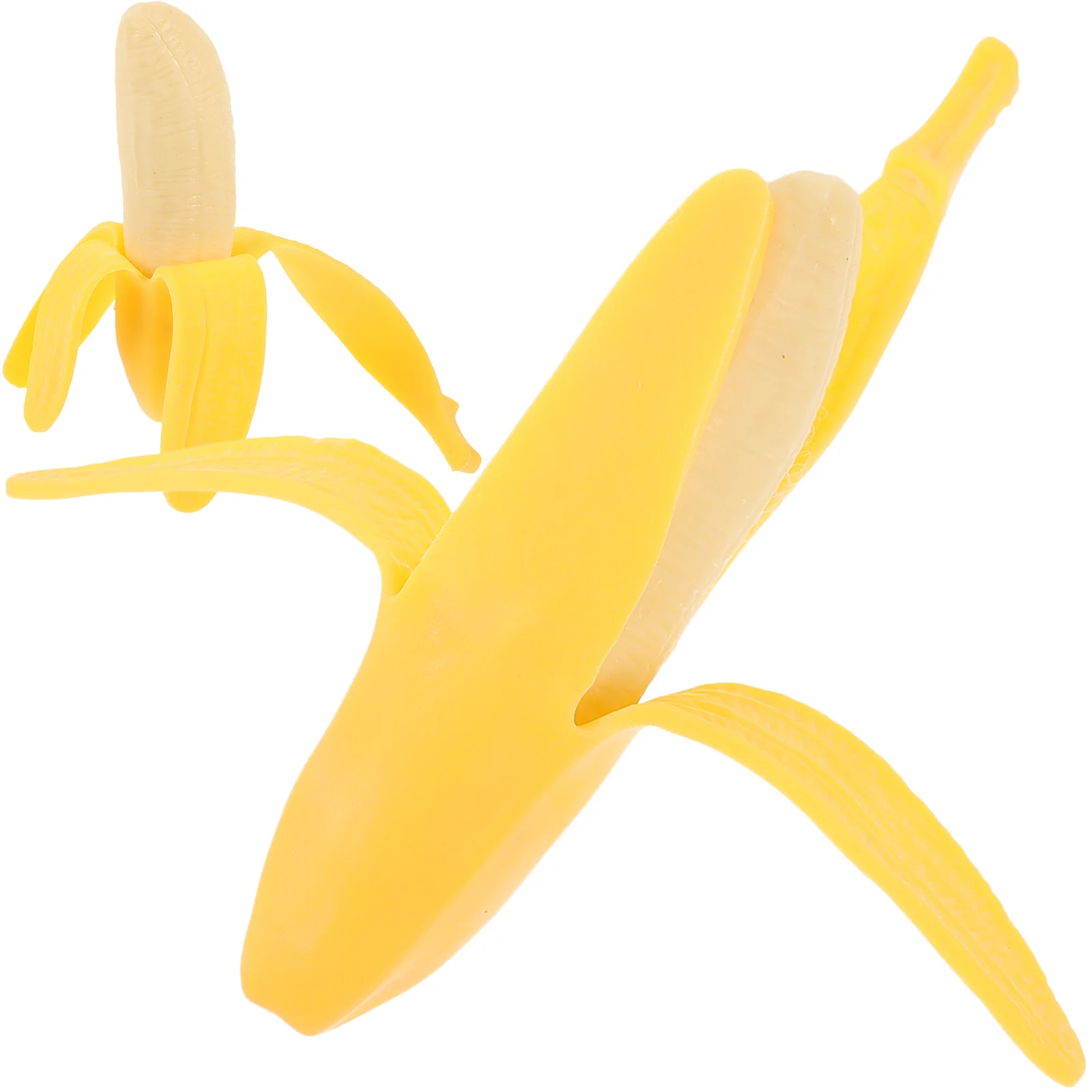 

2 Pcs Office Decompression Toy Pressure Fruit Squeeze Portable Tpr Stretchy Fruits