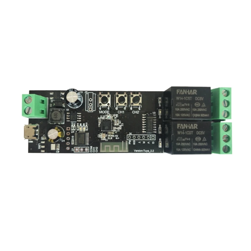 Реле Wi-Fi Tuya модуль 7-32 В DIY переключатель режимы работы/Selflock приложение/голос/LAN