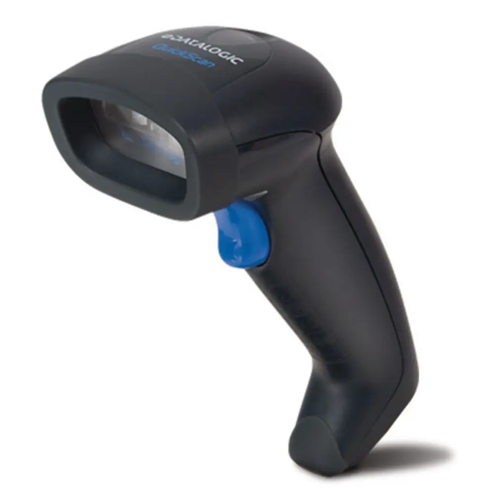 

Datalogic QuickScan Lite QW2100 PN:QW2120-BKK1S Linear Imager and 1D CCD Reading Performance Wired USB Handheld Barcode Scanner