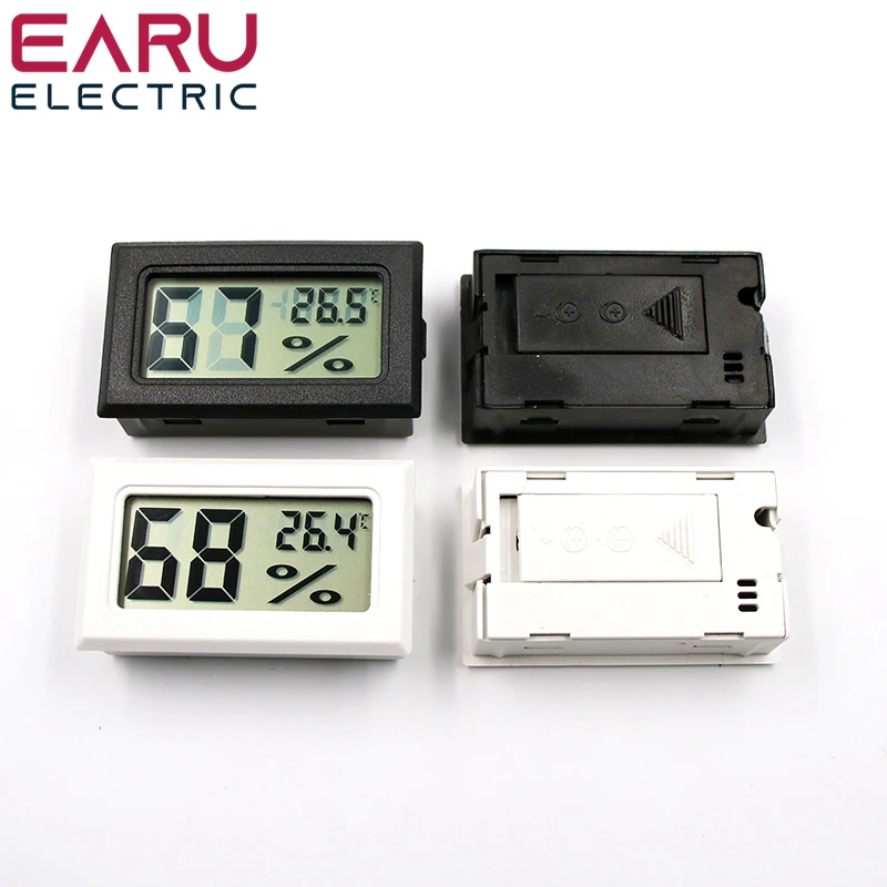 

Mini Digital Thermometer Hygrometer Thermostat Temperature Indoor Convenient Temperature Sensor Humidity Meter Gauge Instruments