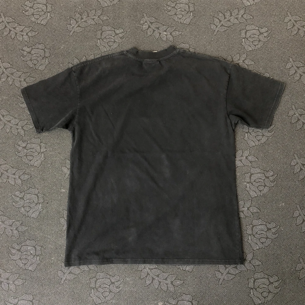 Мужская винтажная футболка из 100% хлопка с принтом в виде баскетбольного