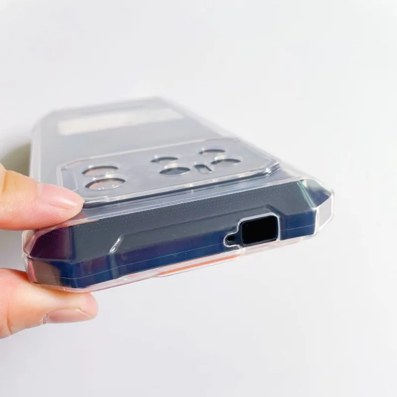 Антидетонационный мягкий чехол из ТПУ для HOTWAV Cyber 13 силиконовый Caso прозрачный