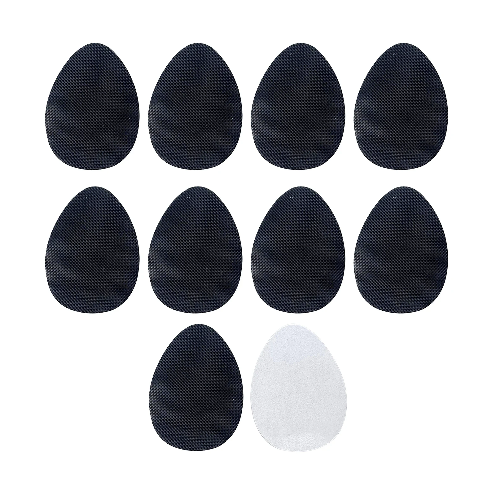 

5pairs/pack Bottom Protector Rubber For Heels Ground Grip Forefoot Anti Slip Sole Self Adhesive Wear Resistant Comfortable Pad