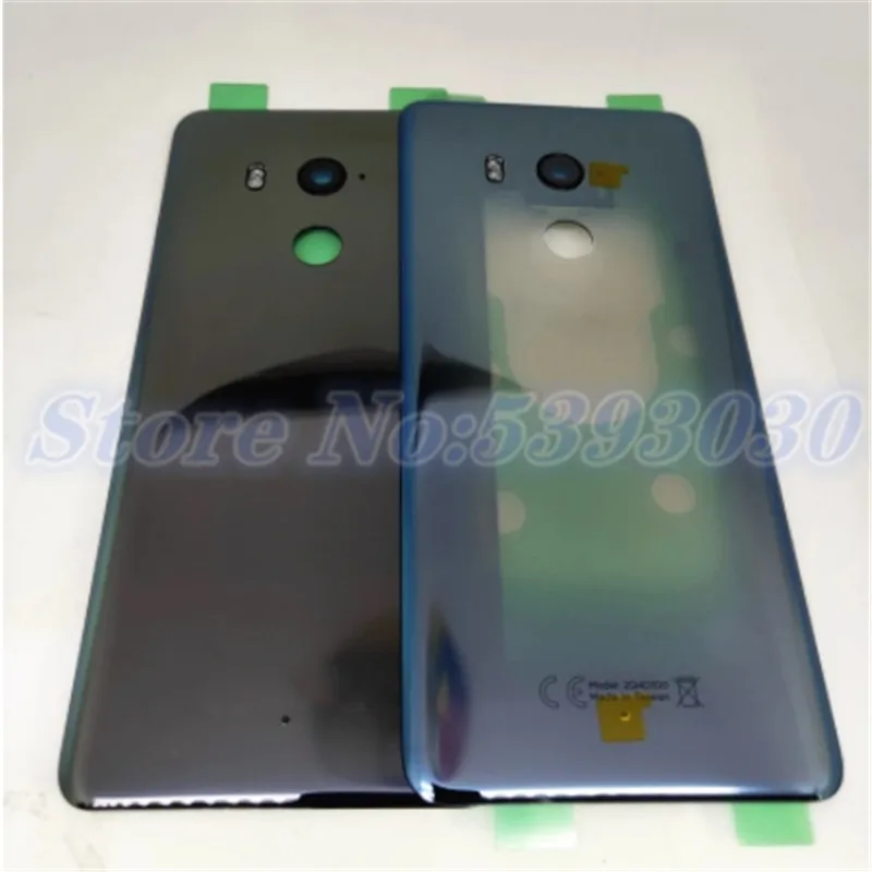 Оригинальный стеклянный задний корпус для HTC U11 Plus крышка аккумулятора Чехол с
