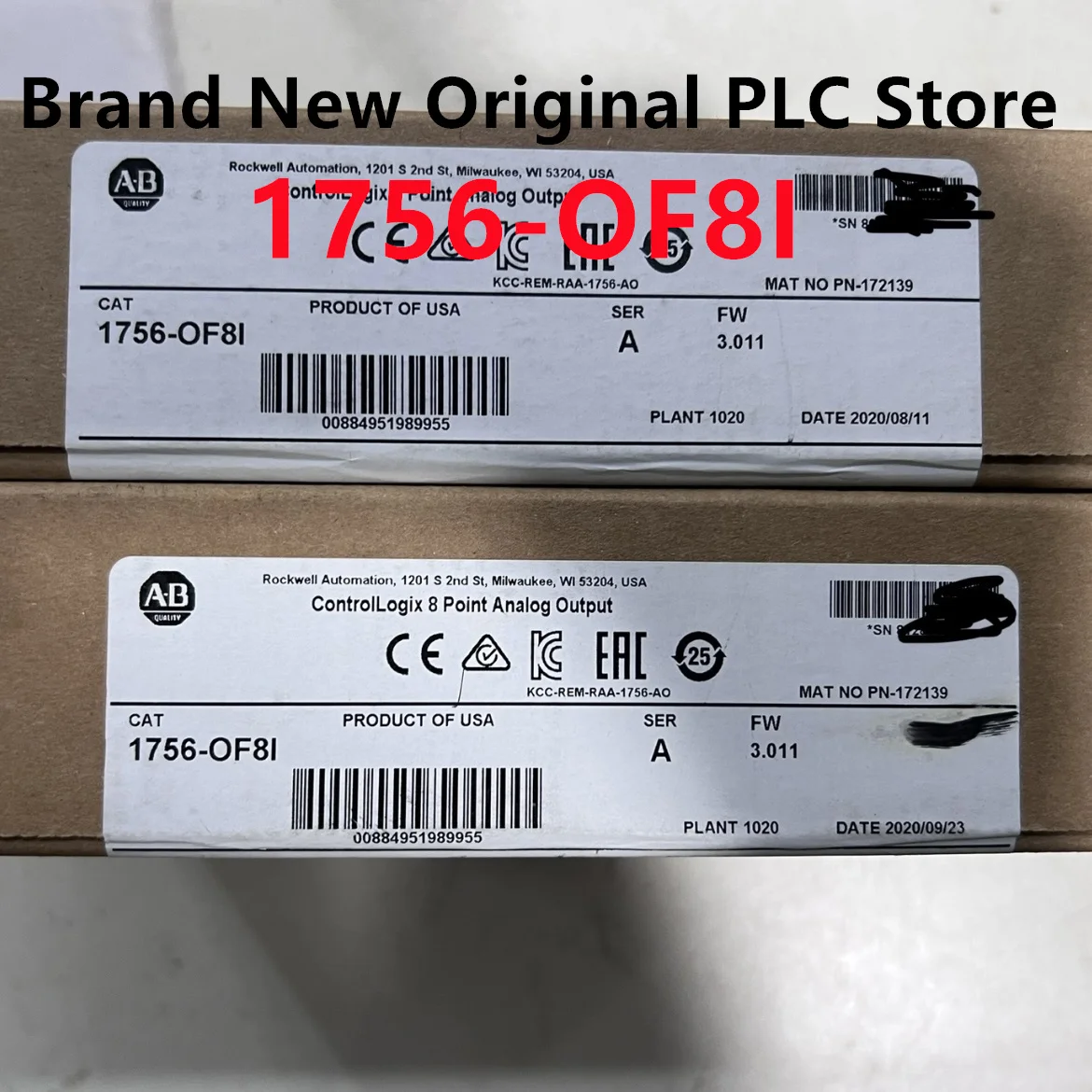 1756-OF8I，1756-OF8H，Brand new original in stock