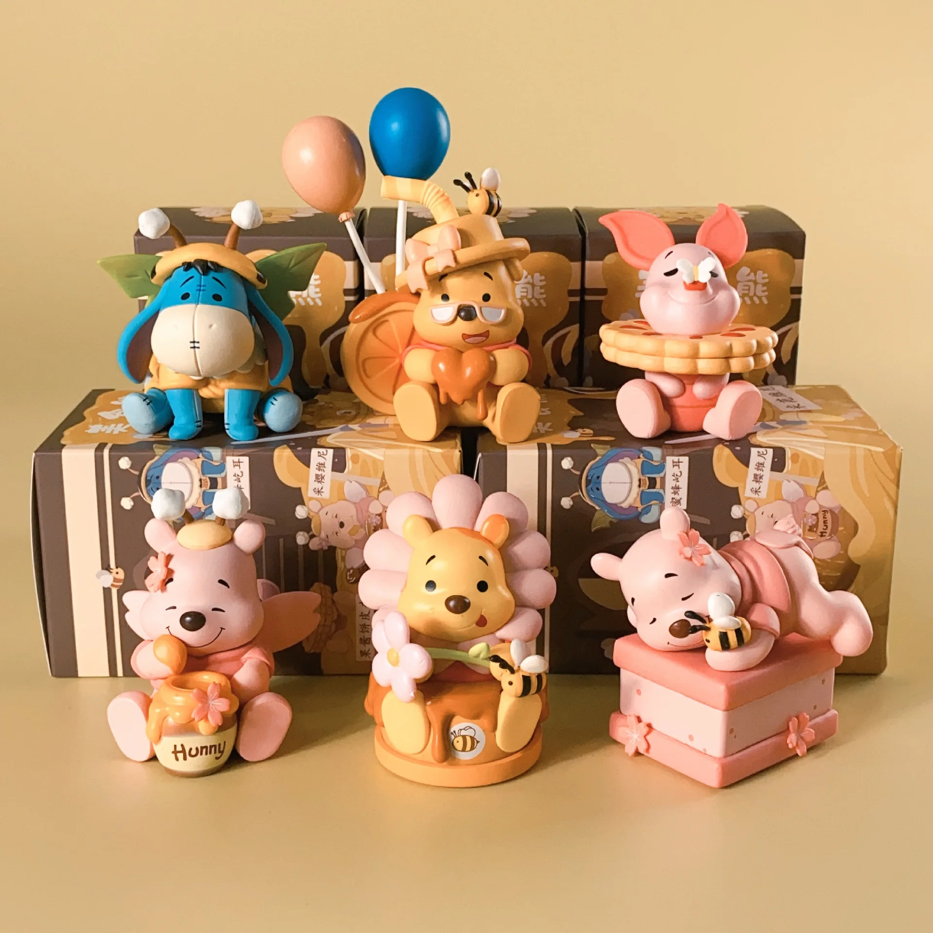 

Фигурки из мультфильма «Винни-Пух», ПВХ