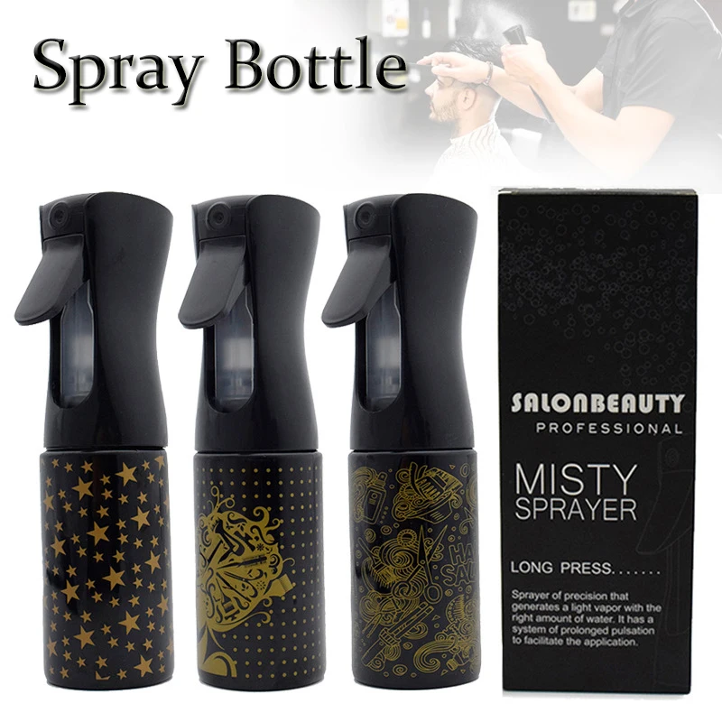 

200ML Hairdressing Spray Bottle High Pressure Empty Bottle Refillable Mist Salon Travel Pot Barber Hair Water Sprayer Care Tools