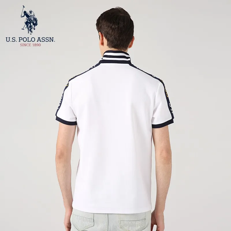 Мужская рубашка-поло с вышивкой на весну и лето | одежда