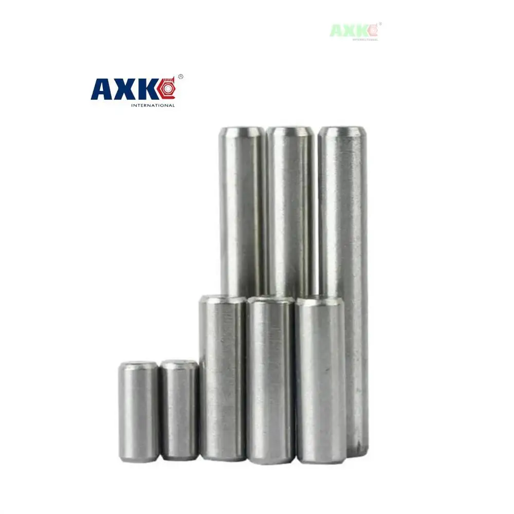 Фото 10 шт./лот M5 M6 M8 M10 M12 GB119 304 A2-70 цилиндрический дюбель из нержавеющей стали №2