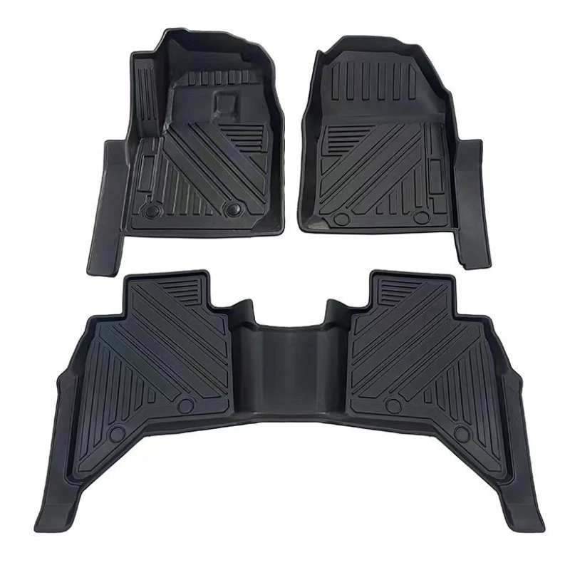 Фото 3D TPE пользовательские автомобильные коврики для ISUZU D-MAX 2015-2025 LHD RHD автомобильный коврик водонепроницаемые нескользящие ковры №1
