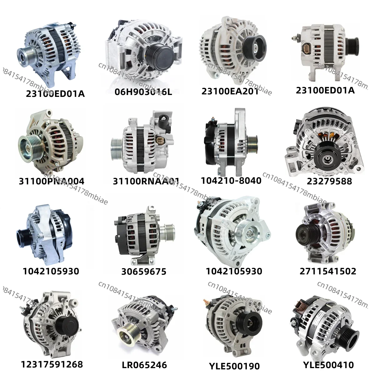 Автозапчасти Автомобильный генератор переменного тока для LAND ROVER RANGE 12V 150A 6PK YLE